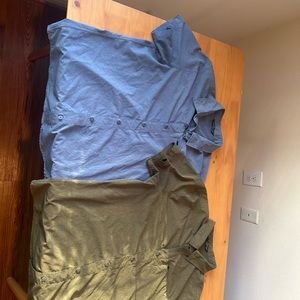 2 Alpine Designs button down shirts. Medium